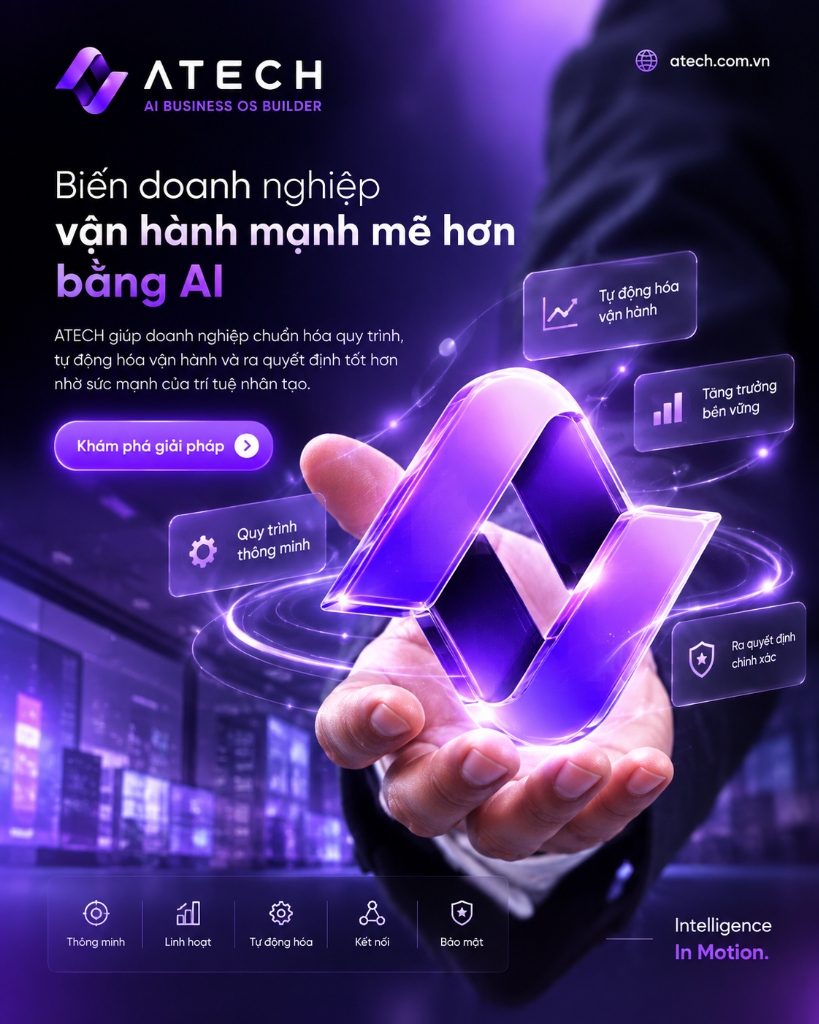 Vận hành mạnh mẽ bằng AI