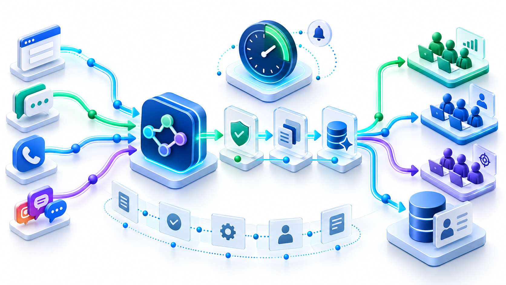 Kiến trúc hệ thống AI Business OS