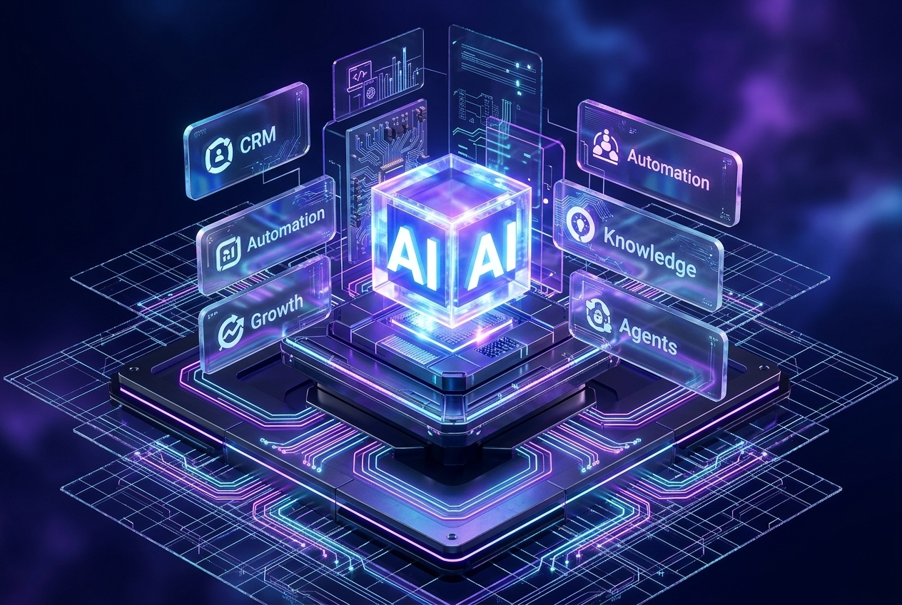Kiến trúc Hệ điều hành Doanh nghiệp bằng AI (AI Business OS) cho SME