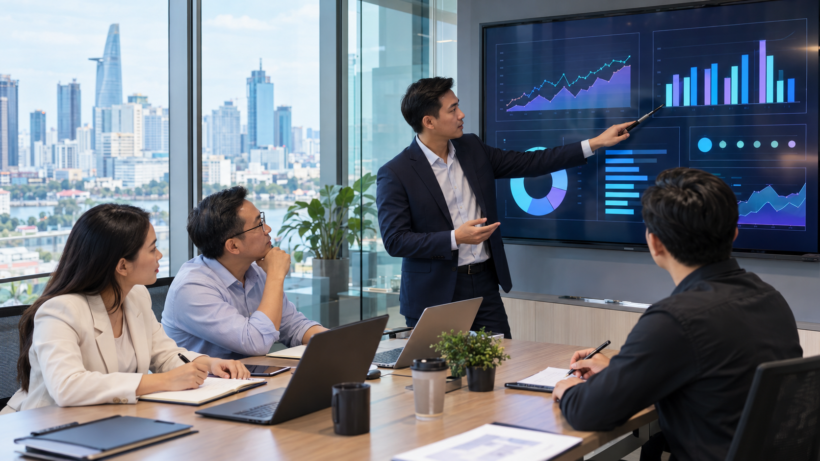 Kiến Trúc Bảng Điều Hành CEO Thời Gian Thực Bằng AI